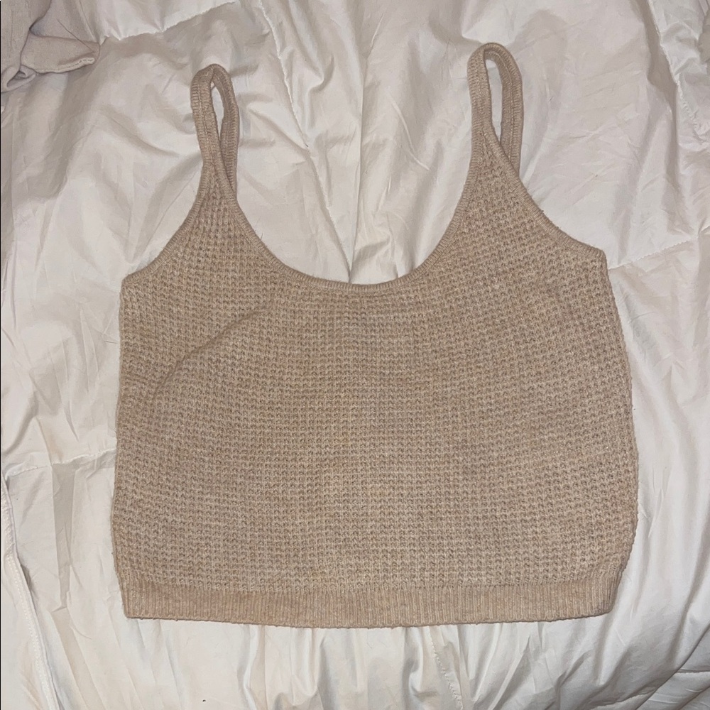 Old Navy Beige Knit Camisole